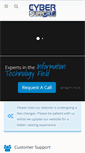 Mobile Screenshot of cybersupport.co.za